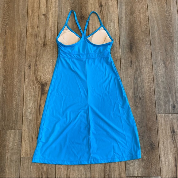 Athleta Bora Bora Shorebreak Swim Beaxh Dress - XS - Blue - Picture 6 of 7